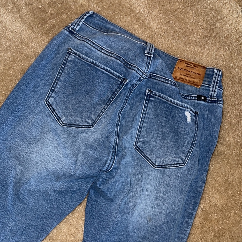 Lucky Brand Sasha Super Skinny Jeans - Picture 4 of 7